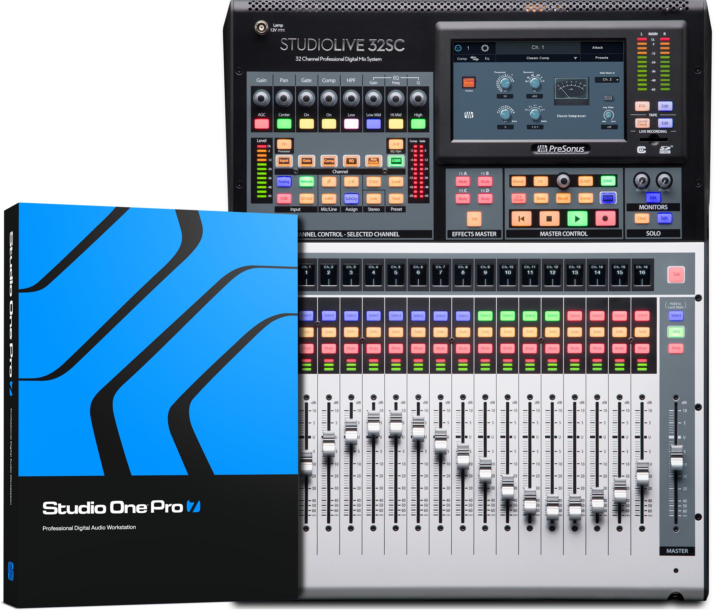 STUDIUM 32S デジタルミキサー Amazon | Presonus StudioLive 32SC Digital Mixer | ミキサー